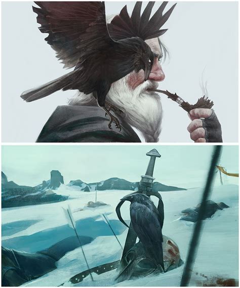 Pin By Seth Hanbury On Fantasy Art Norse Odin God