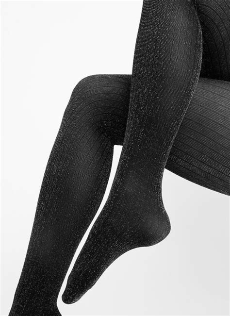 Swedish Stockings Lisa Lurex Rib Tights Auras Fair And Style