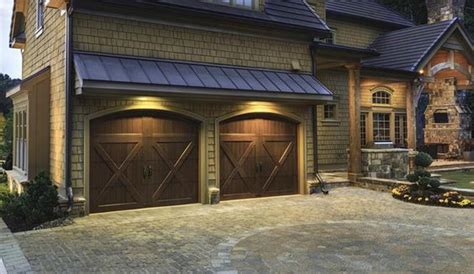 custom garage doors custom garages  recessed light  pinterest