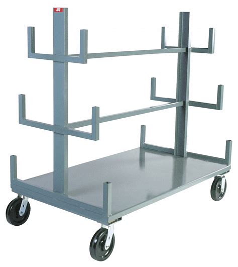 Jamco Mobile Bar And Pipe Rack 4 000 Lb Load Capacity 72 In X 36 In