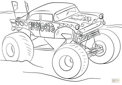 monster truck coloring pages unique coloring pages  trucks