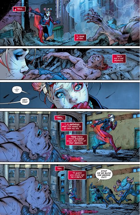 Harley Quinn Tries To Help The Man Bat Comicnewbies
