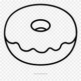 Donut Coloring Pages Doughnut Clipart Ultra Pinclipart Report sketch template