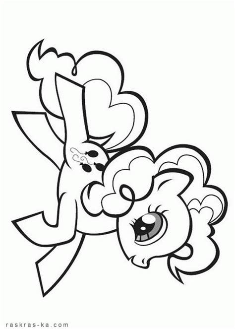 coloring book   pony pinkie pie coloring page   pony