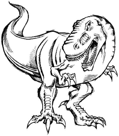 color pages  rex dinosaur  rex dinosaur coloring pages  kids