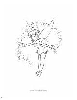 Dust Pixie Coloring Tinkerbells sketch template