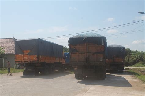 ratusan truk batu bara dilarang operasi