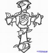 Cross Tattoo Coloring Pages Book Tattoos sketch template