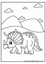 Triceratops Iheartcraftythings sketch template