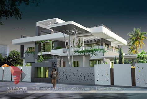 gallery architectural  bungalow rendering modern  bungalows latest bungalow  design