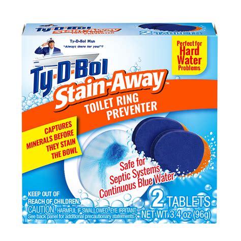 ty  bol stain  toilet ring preventer tablet willert home products
