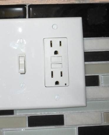 gfi receptacles      supposed