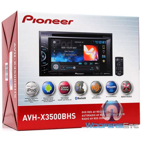 avh xbhs pioneer  dash  lcd touchscreen dvdusbmp car stereo receiver