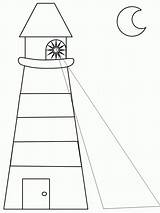 Lighthouse Coloring Pages Printable Template Kids Drawing Easy Hatteras Bestcoloringpagesforkids Getdrawings Cape Large Bible Houses Templates Popular sketch template