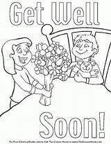 Well Soon Coloring Pages Printable Cards Card Better Feel Kids Please Sheets Thank Color Enjoy Adult Print Getcolorings Deck Also sketch template