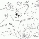 Estrela Starfish Rozgwiazda Kolorowanka Kolorowanki Feliz Rozgwiazdy Mewarnai Binatang Hidup Air Tudodesenhos Pokolorujmy sketch template