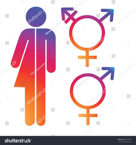 unisex symbol icon collection male female stock illustration 587367668 shutterstock