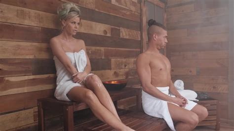 blonde milf gets anal fucked in the sauna xbabe video