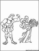 Hercules Coloring Pages Meg Disney Printable Kids Colouring Fun Books Popular Choose Board Comments Coloringhome sketch template