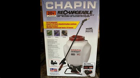 chapin   backpack sprayer review youtube