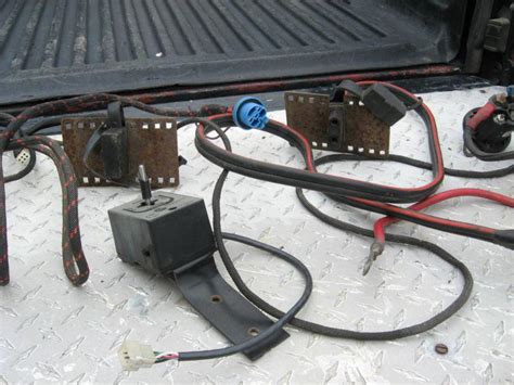 find snow plow control  wiring harness   fisher minute mount fits fords    heath