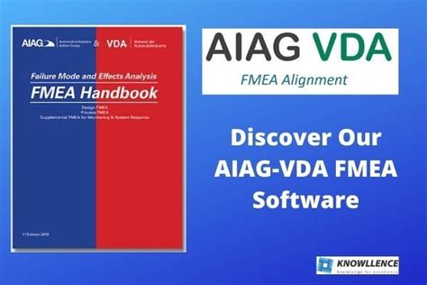 the aiag and vda fmea method handbook and software