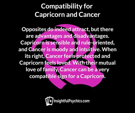 Capricorn And Cancer Compatibility Earth Water Capricorn And