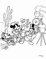 Coloring Pages Disney Colouring Cartoon Mouse Choose Board Mickey sketch template