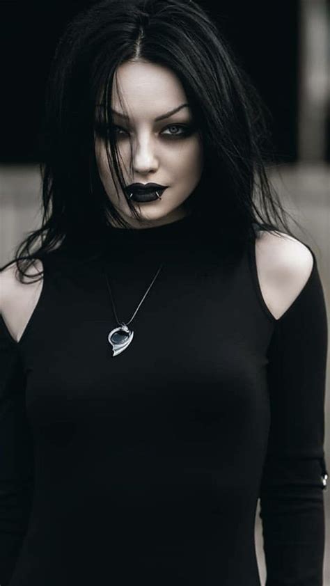 Darya Goncharova Riya Albert Gothic Fashion Women Goth Beauty