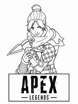 Apex Wraith Legends Coloring Pages Xcolorings 109k 1200px 900px Resolution Info  Type sketch template