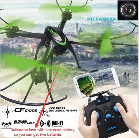 hwh wifi fpv rc drone ghz ch  axis real time transmission quadcopter  hd camera