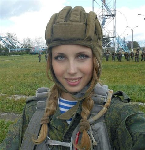 Sexy Russian Soldier Julia Harlamova