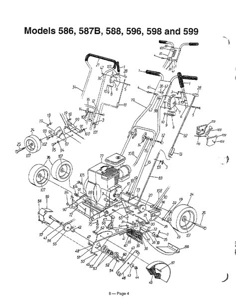 mtd edger parts diagram  wiring diagram