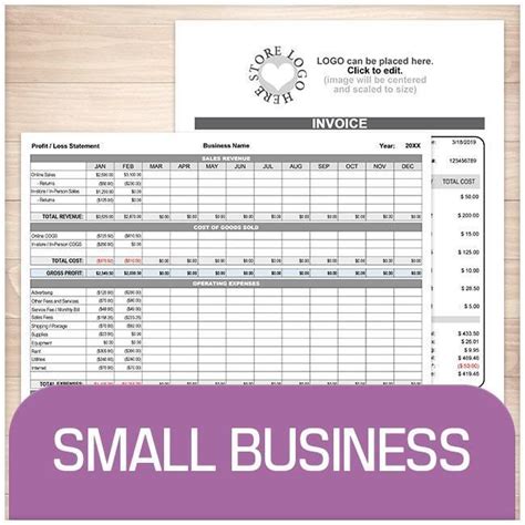 printable small business sheets  forms