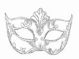 Mask Masks Masquerade Coloring Drawing Venice Pages Template Venetian Carnival Pj Clipart Mandala Mardi Gras Adult Coloringpagesforadult Masque Printable Kids sketch template