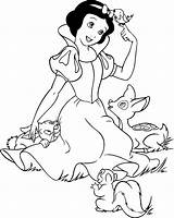 Snow Coloring Pages Printable Colouring Color Print Disney Sheet sketch template