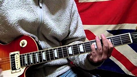 sex pistols anarchy in the u k tribute guitar cover youtube