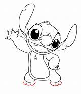 Stitch Draw Drawings Drawing Lilo Cartoon Easy Disney Characters Sketches Choose Board Girl sketch template