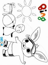 Cartoni Animati Coniglietto Yoyo Colora sketch template