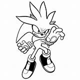 Sonic Hedgehog Sketchok sketch template