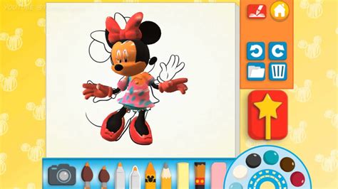 mickey mouse clubhouse full episodes  mickeys color  play minnie