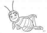 Bee Movie Barry Coloring Clipart Pages Colouring Benson Printable Berry Bees Drawing Colorir Bērnu sketch template