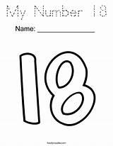 18 Number Coloring Pages Numbers Worksheets Preschool Color Noodle Twisty Template Tracing Twistynoodle Print Printable Activities Trace Cursive Block Built sketch template