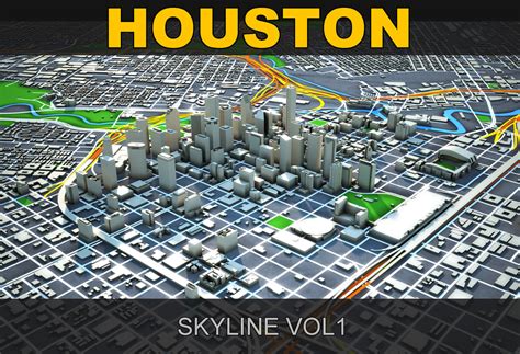 Houston Skyline Max