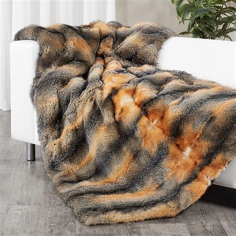 real fur blankets fur throws fursourcecom