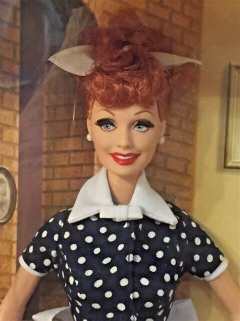 new i love lucy lucille ball sales resistance 1997 barbie doll ebay
