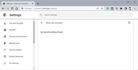 find harmful software  chrome cleanup tool otechworld