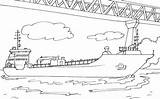 Bateau Navire Transport Coloriages sketch template