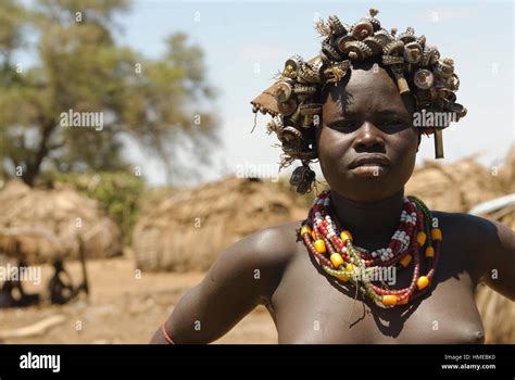 Dassanech Stamm Omo River Valley Süd Äthiopien Afrika