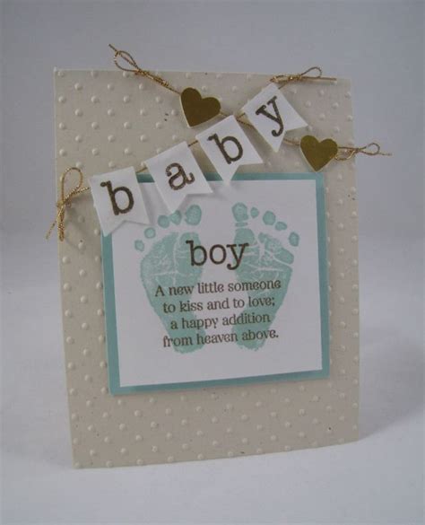 images  baby prints stampin   pinterest